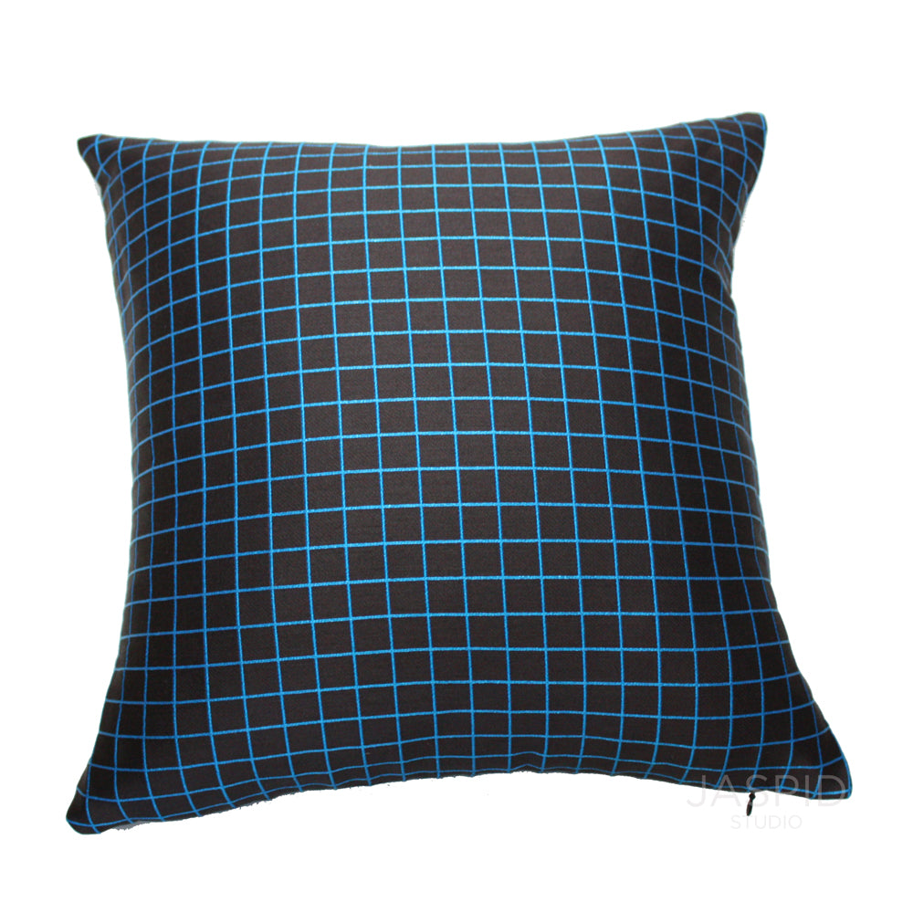 Maharam Bright Grid Scuba Pillow - Modern Decorative Throw Pillow for Sofa, Bed & Home Decor - Perfect for Living Room, Bedroom & Office Styling