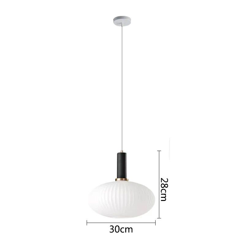 Modern Nordic Hanging LED Pendant Lights - Minimalist Ceiling Lighting for Dining Room, Kitchen Island & Bedroom Decor