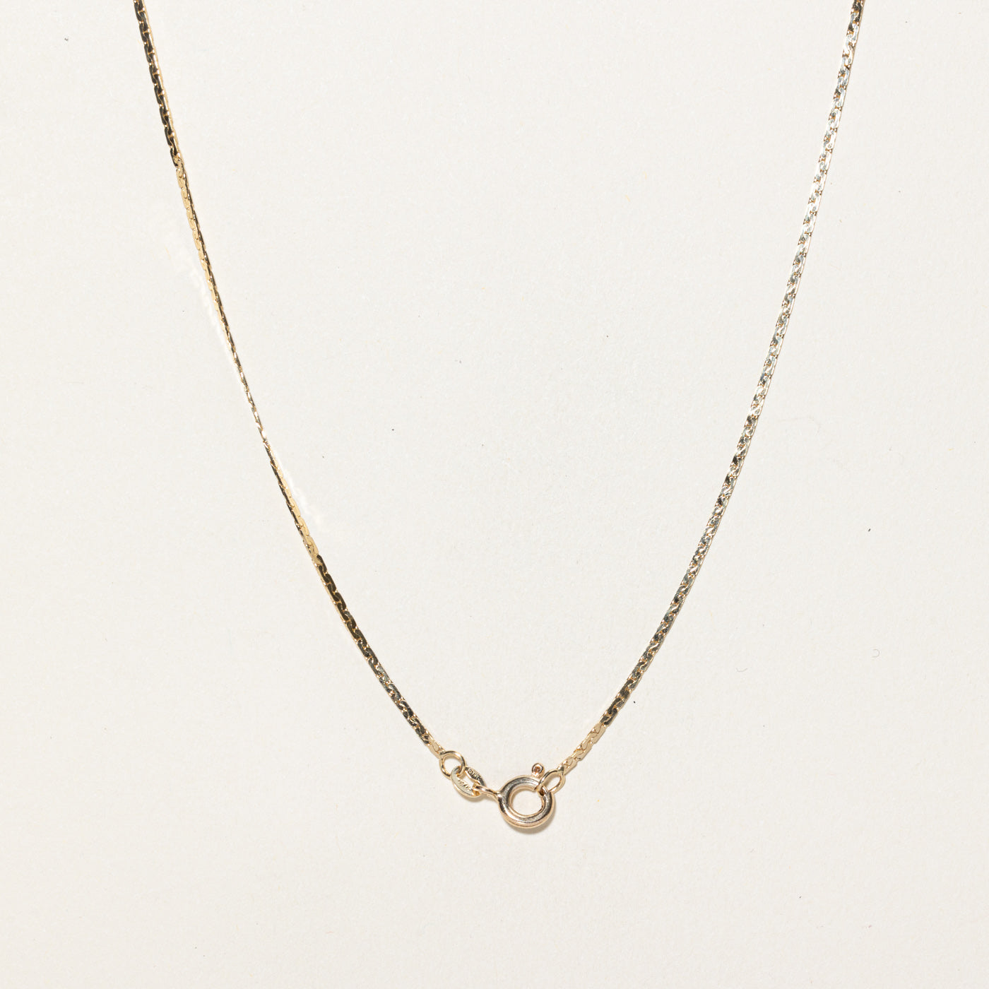 10K Yellow Gold C Link Chain Necklace for Women | 22 Inch Solid Gold Jewelry | Perfect for Layering, Gifts & Everyday Wear