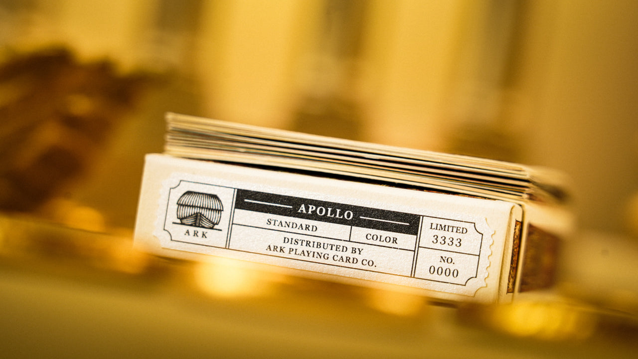 Apollo Playing Cards - Premium Standard Edition for Poker, Magic Tricks & Card Games | Durable & Stylish Deck for Casino Nights & Family Fun