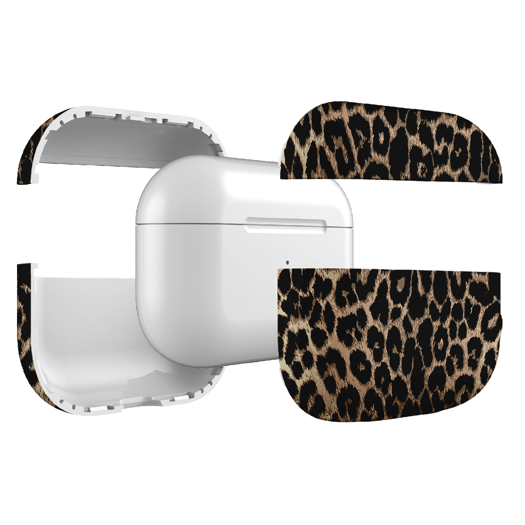 Premium Leopard Print AirPods Pro Case - Stylish Protective Cover for Apple AirPods Pro (2nd/1st Gen) | Trendy Accessory for Gym, Travel & Everyday Use