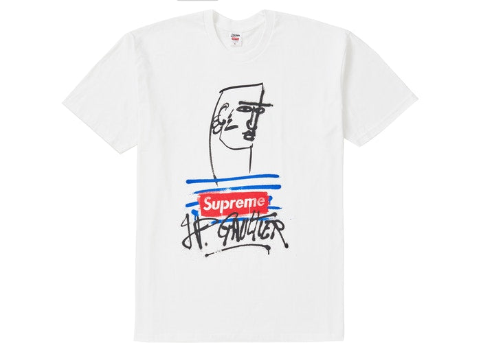 Jean Paul Gaultier White T-Shirt for Men | Classic Cotton Crew Neck Tee | Perfect for Casual Wear, Street Style & Everyday Outfits
