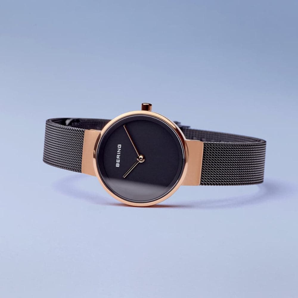BERING 14526 166 Women's Watch - Elegant Stainless Steel Analog Watch with Date Window, Water Resistant for Daily Wear, Perfect for Office, Party & Casual Outfits