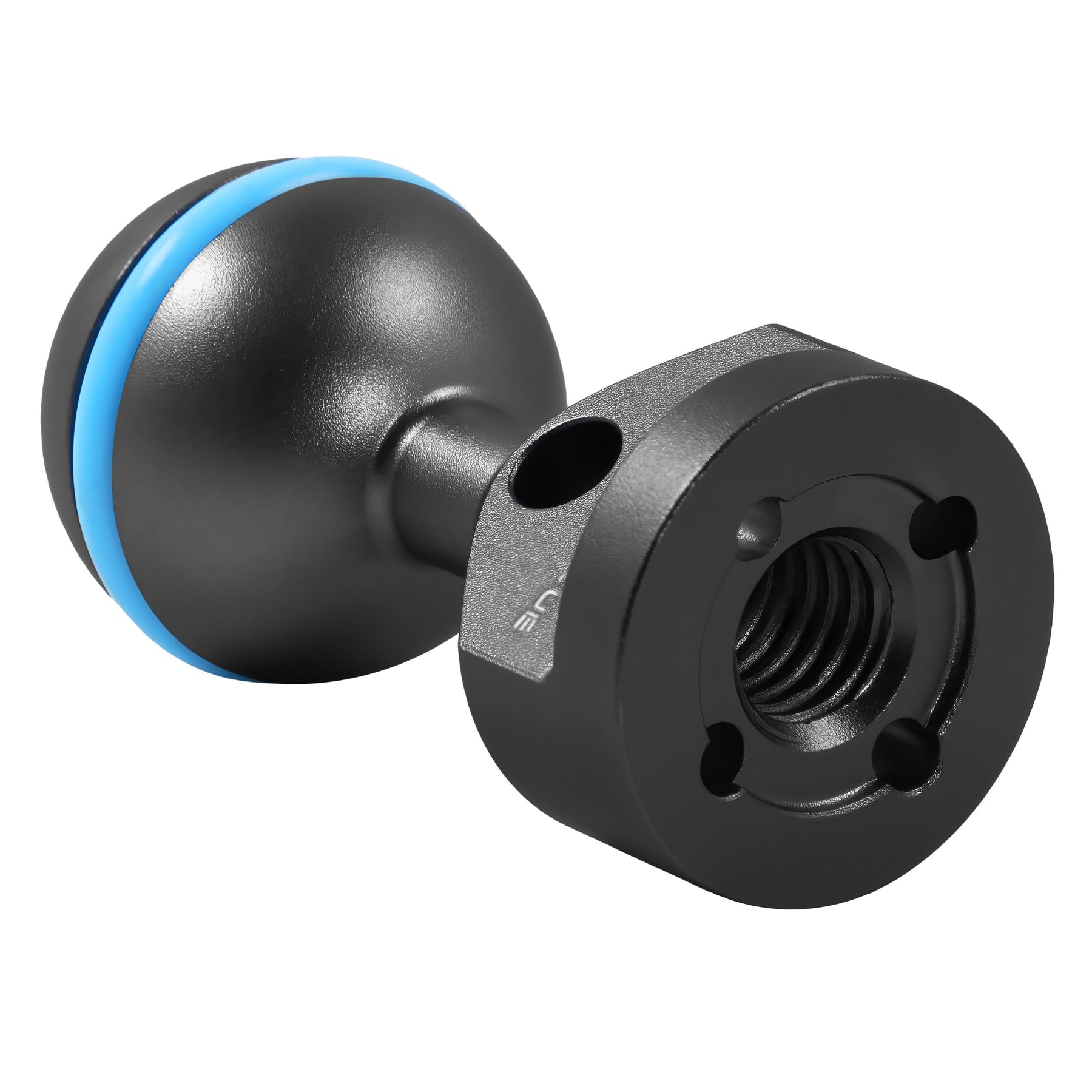 Kondor Blue Ball Head 3/8'' Accessory Mount for Magic Arms - Raven Black | Camera Rig Stabilizer for DSLR, Mirrorless & Video Production
