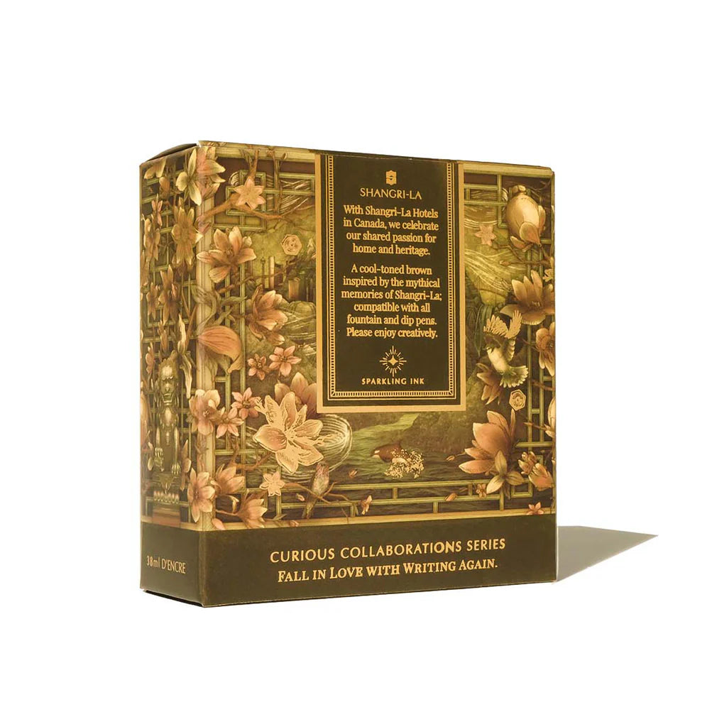 38ml Shangri-La Hotels Inspired Ink - Premium Fountain Pen Ink for Calligraphy & Writing - Perfect for Journals, Letters, and Artistic Projects