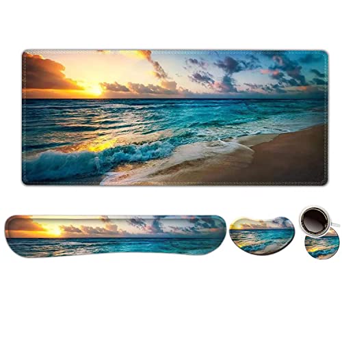 Sunset Sea Beach