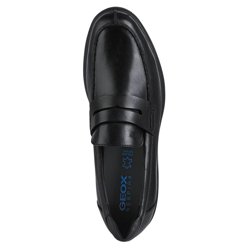 Geox Men's Spherica Loafers - Breathable Comfort Casual Shoes for Business & Travel | Perfect for Office, Walking & Daily Wear
