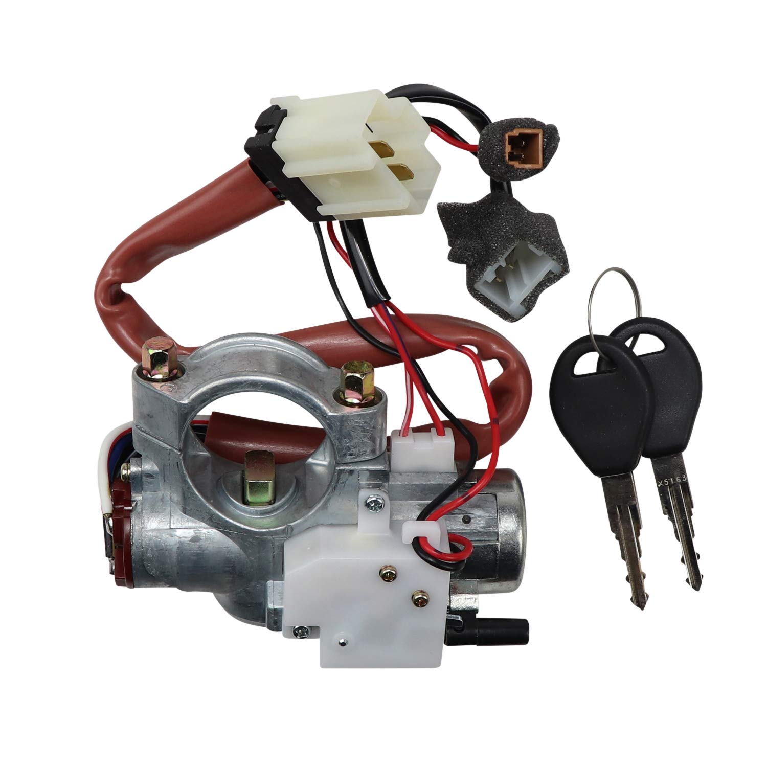Beck/Arnley 201-1586 Replacement Key, Lock & Ignition Switch Assembly - Compatible with Select Car Models - Perfect for Vehicle Security & Ignition System Repair