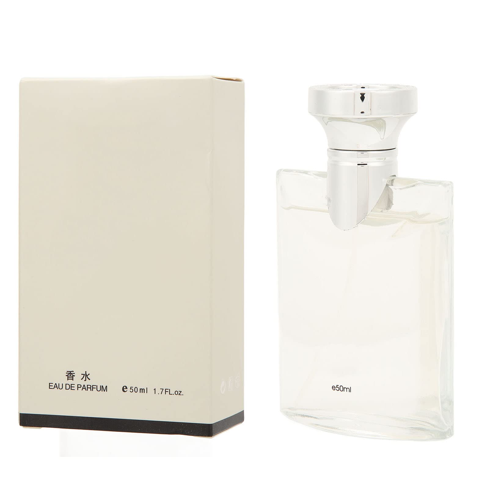 Premium 50ml Transparent Aluminum Head Light Perfume for Men - Elegant Long-Lasting Fragrance for Wrists & Neck | Perfect for Office, Date Night & Special Occasions