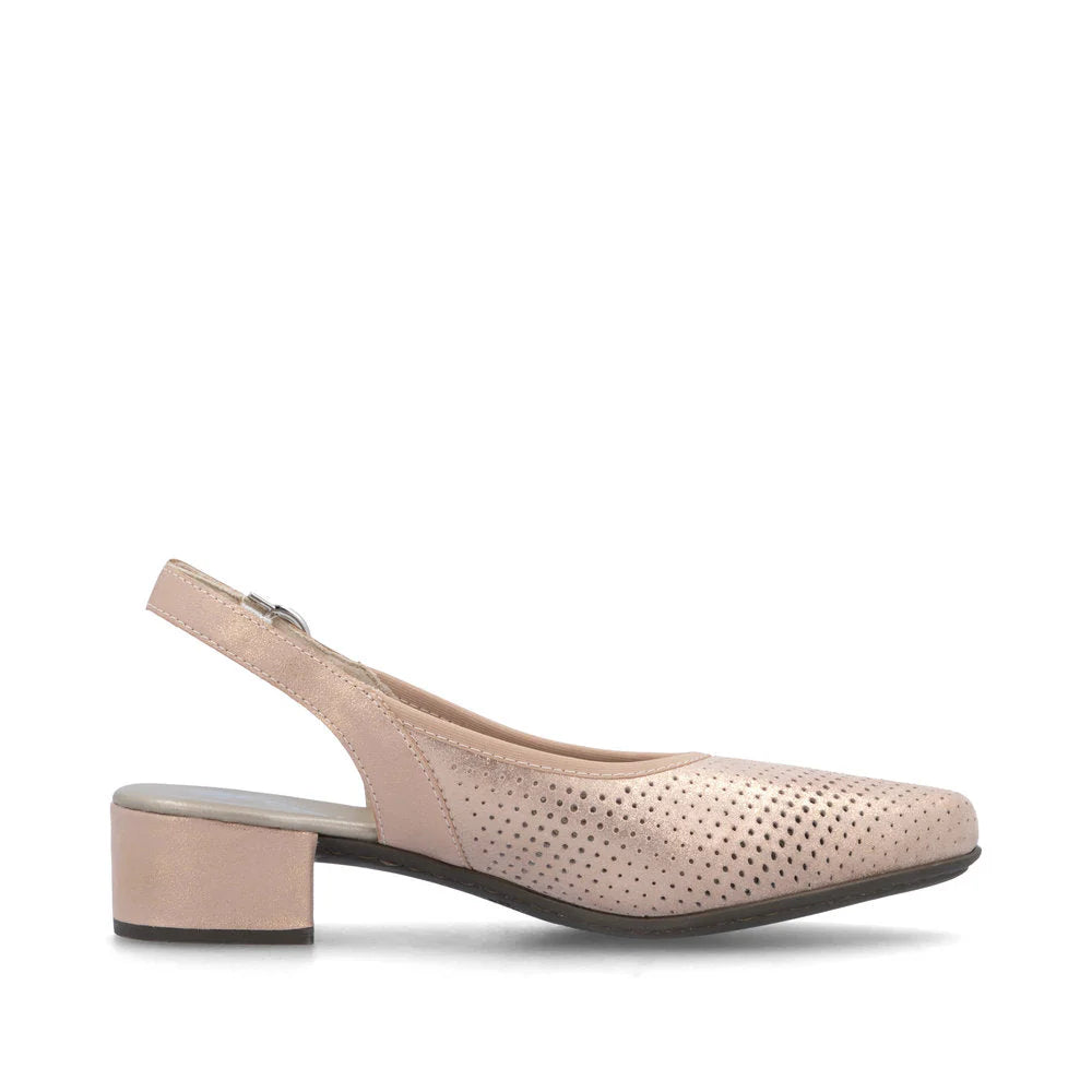 Rieker 47066 Rose Women's Comfort Shoes - Stylish & Lightweight for Work, Walking & Everyday Wear