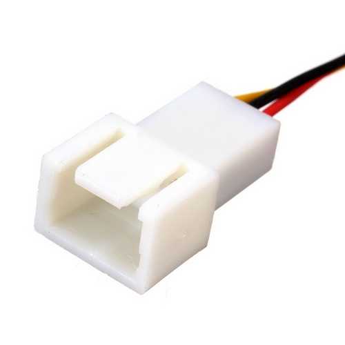 3 Pin PC Case Fan Power Splitter Cable - 1 Female to 2 Male Adapter 15cm - for Computer Cooling System, Gaming PC & DIY Builds