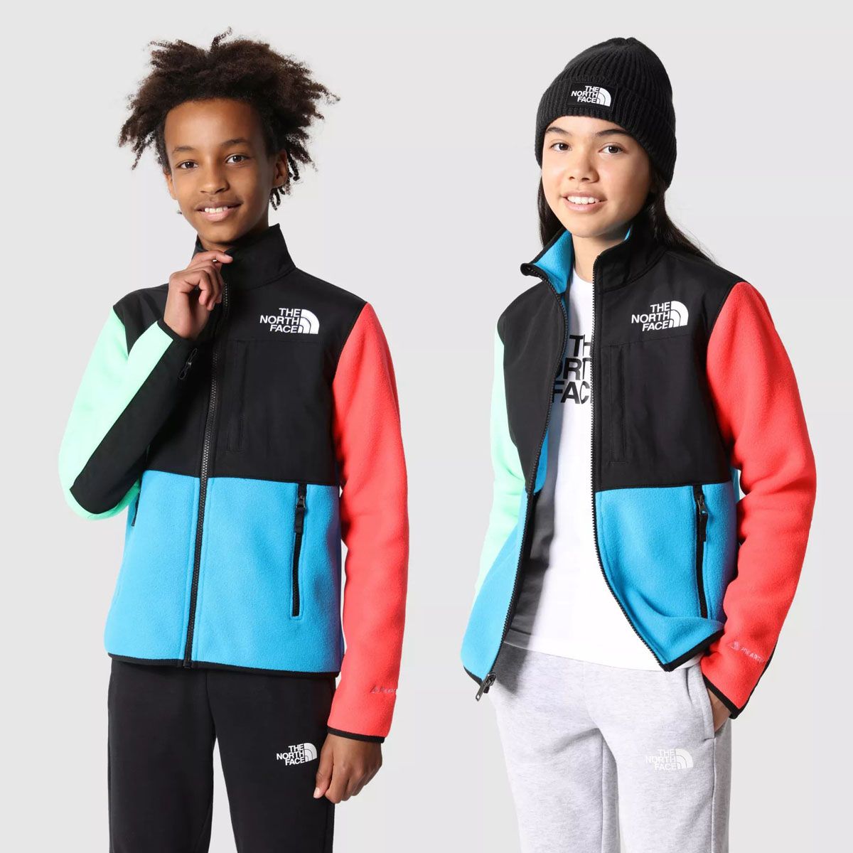 Big Kids' Denali Jacket for Boys & Girls - Youth Winter Fleece Jacket NF0A7UNB | Warm Outdoor Coat for Cold Weather, Hiking, and School Activities