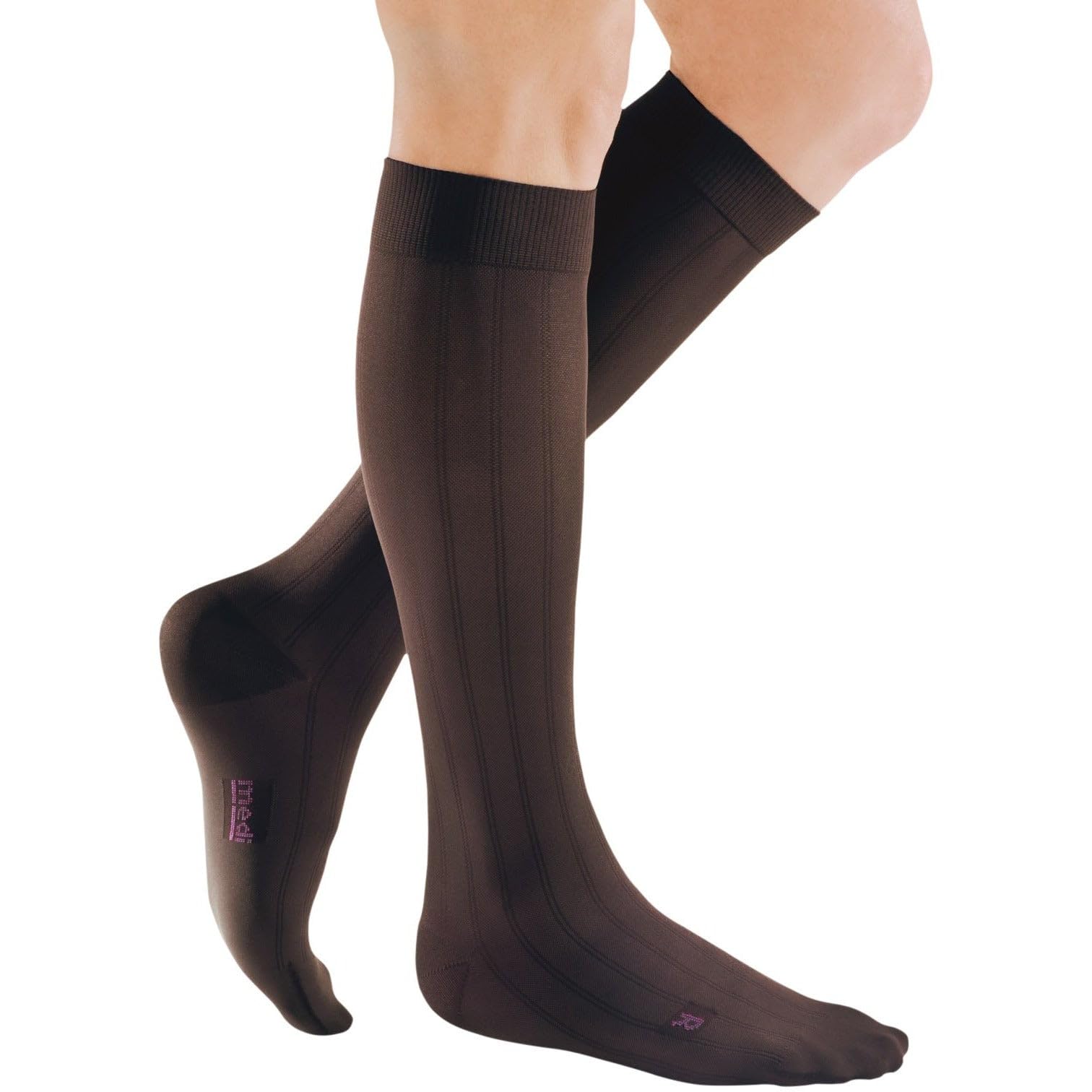 Mediven for Men Classic 20-30 mmHg Compression Socks - Calf High Support Stockings for Improved Leg Circulation, Closed Toe Dress Socks - Ideal for Travel, Work & Varicose Vein Relief