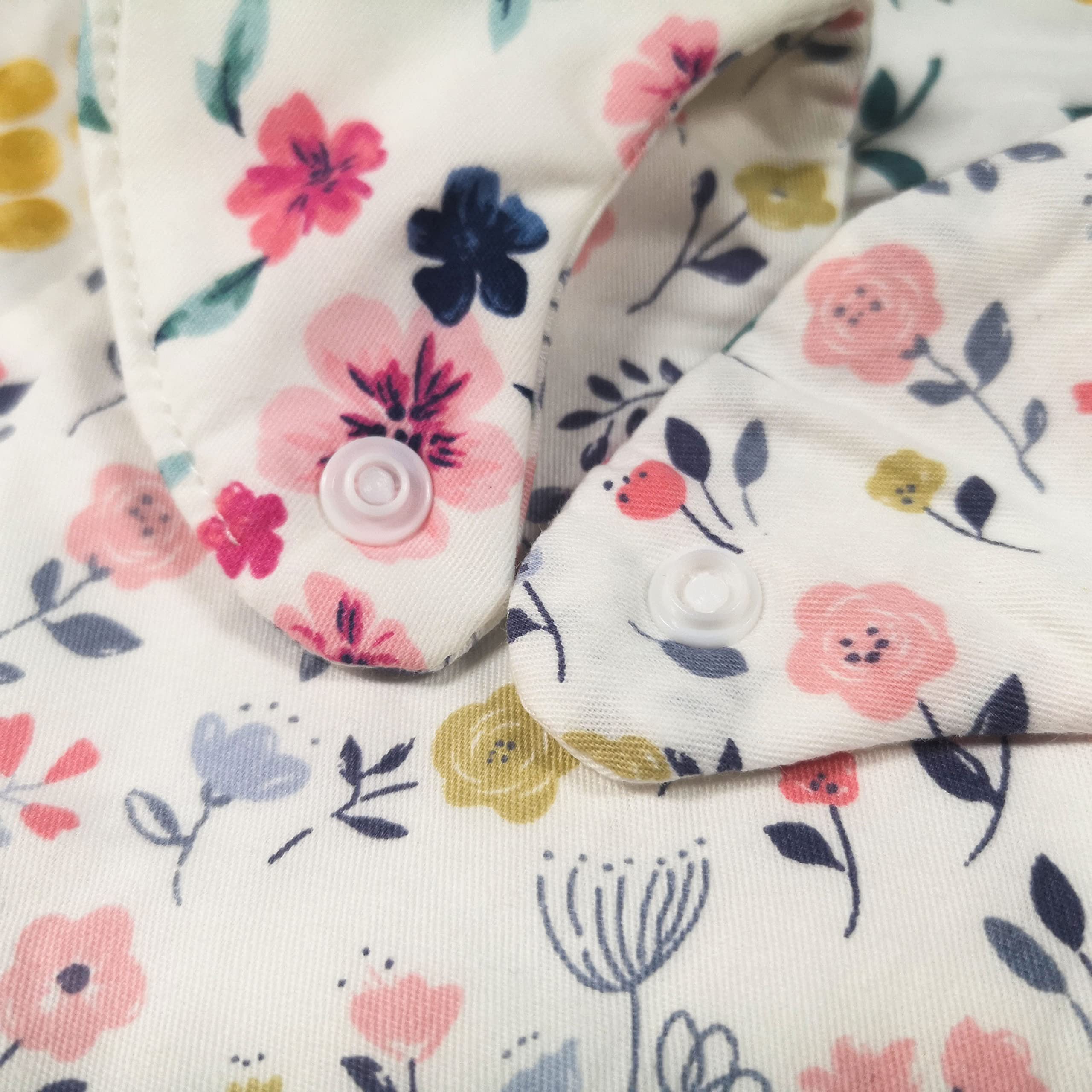 Baby Bandana Drooling Bibs Set - 100% Soft Muslin Cotton Teething Bibs for Newborns, Boys & Girls - Unisex Toddler Bibs for Drool Control & Messy Meals - Perfect for Daycare, Feeding Time & Teething Relief
