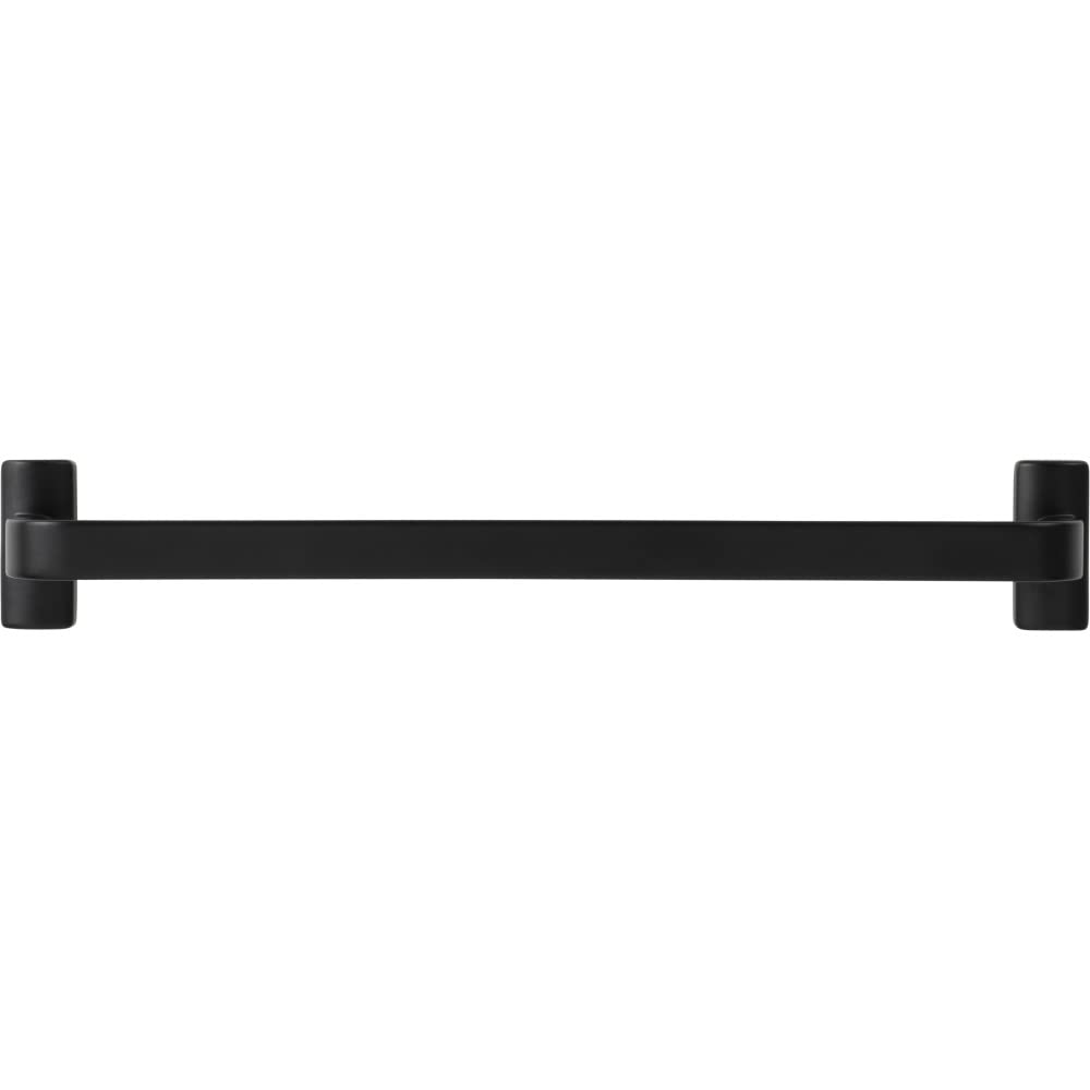 Top Knobs Harrison 12-Inch Appliance Pull in Flat Black - Perfect for Kitchen Cabinets, Drawers & Furniture Hardware