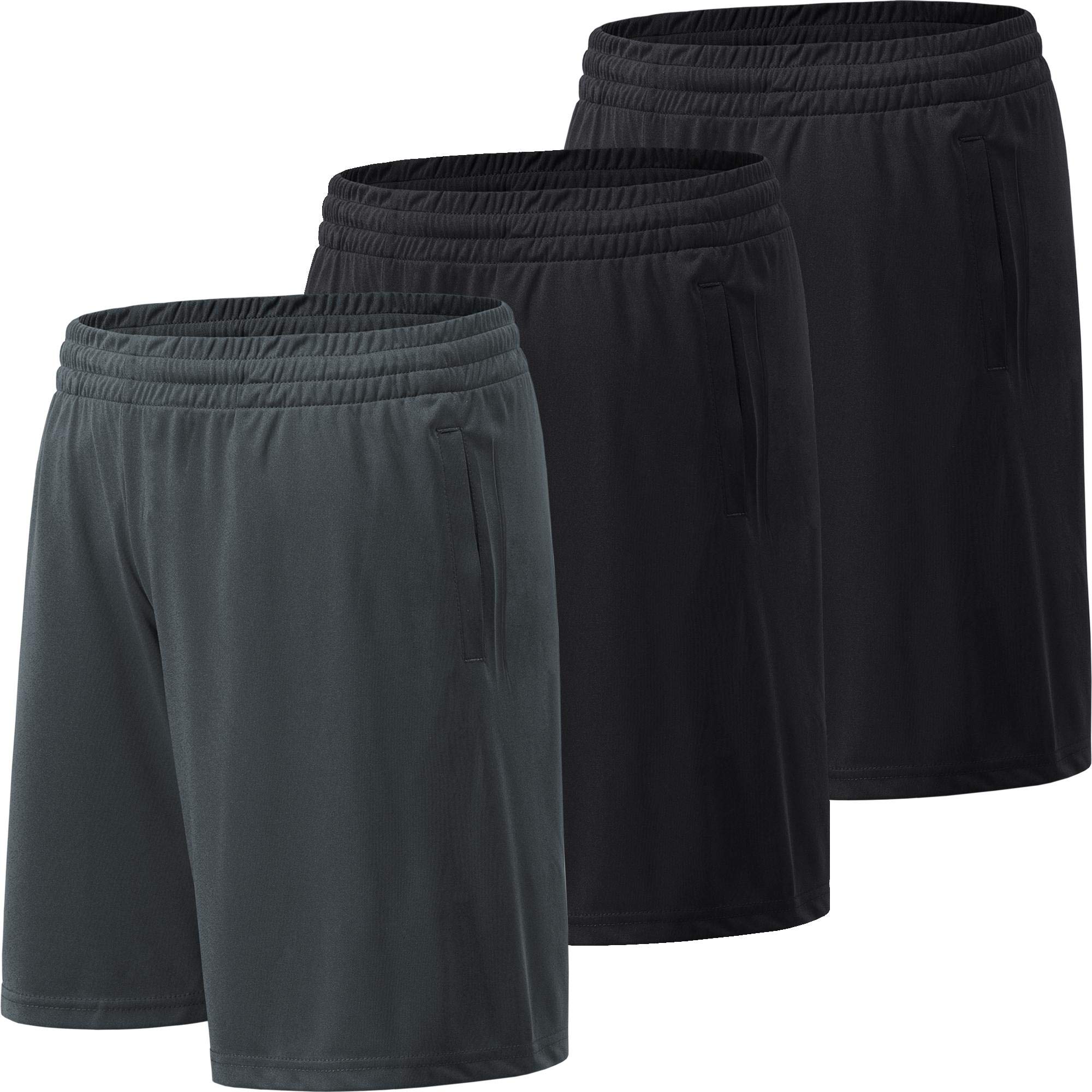 Men's Quick-Dry Athletic Shorts with Pockets - Lightweight Workout Shorts for Gym, Running & Outdoor Sports | Moisture-Wicking Activewear for Men's Fitness & Training
