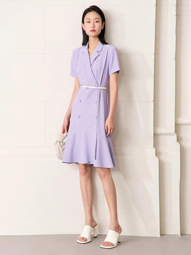 Elegant Minimalist Office Dress for Women - Professional & Stylish Workwear for Business Meetings & Corporate Events
