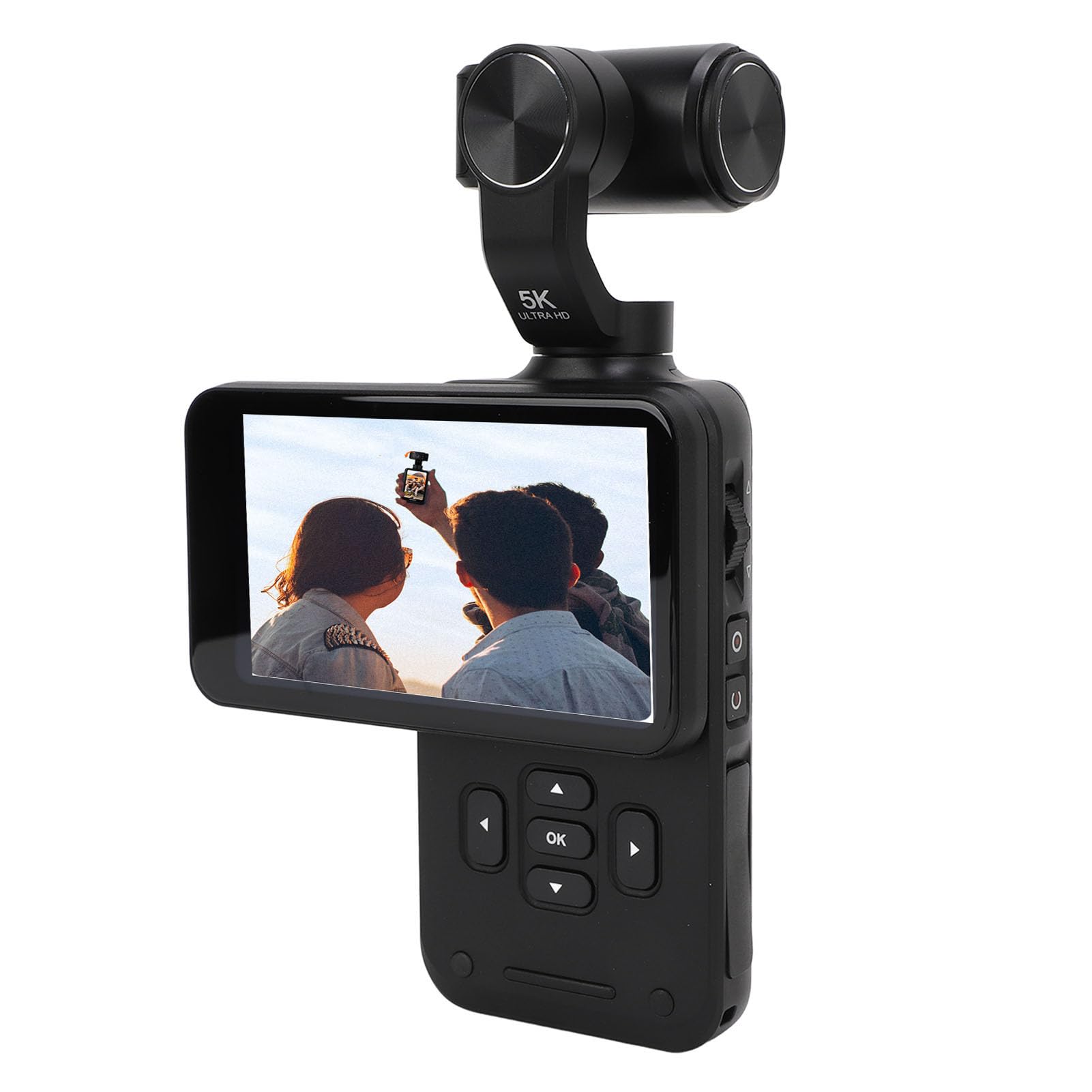 5K HD Handheld Pocket Camcorder with 3.5