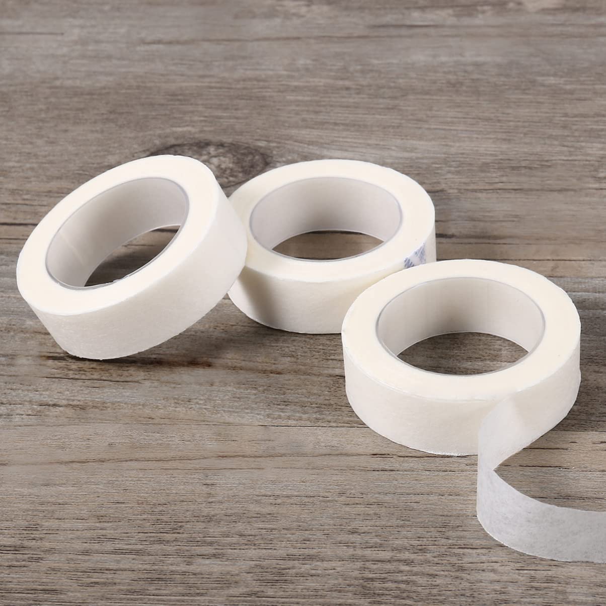 Premium CALLARON 6 Rolls Eyelash Extension Tape - Soft Adhesive False Eyelash Tape for Professional Extensions | Ideal for Salon, DIY Lash Artists & Home Use