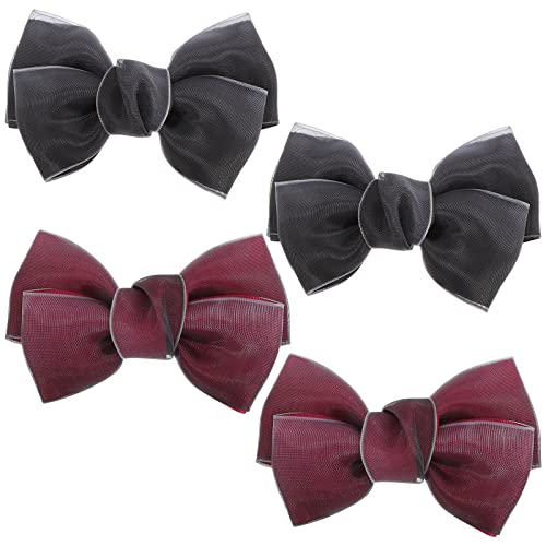 Wine red and Black