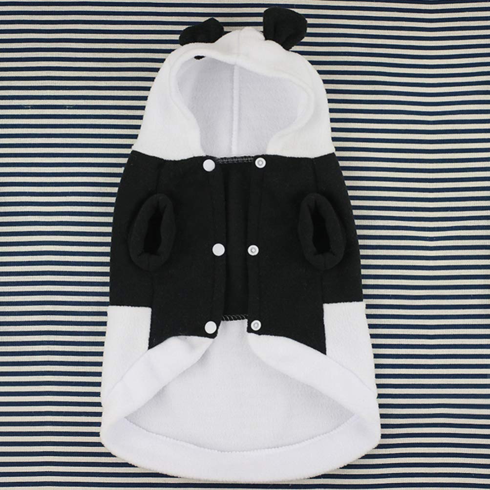 1pc Panda Pet Costume - Warm Winter Dog & Cat Clothes, Halloween Cosplay Outfit, Cute Bodysuit Jumpsuit for Small Pets - Perfect for Cold Weather, Costume Parties & Photo Shoots