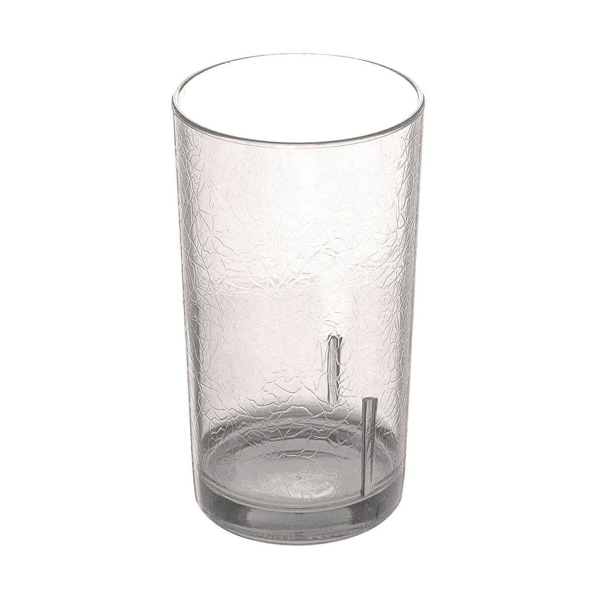 Cambro D12152 Clear 12 oz Del Mar Tumbler - Pack of 12 | Durable Plastic Drinking Cups for Restaurants, Cafes, Offices & Home Use