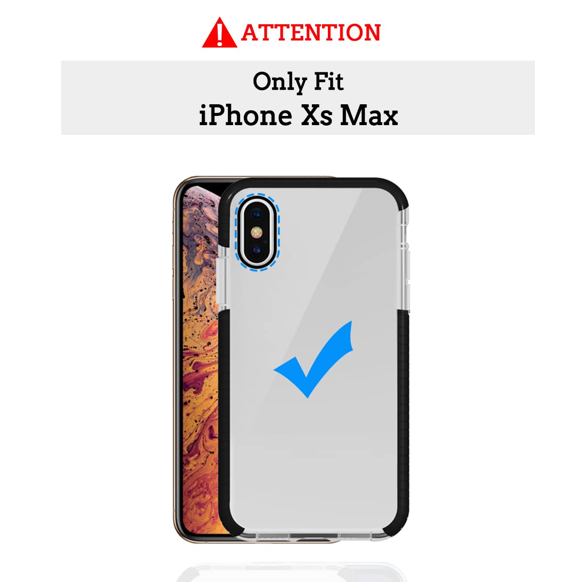 Custom iPhone Xs Max Phone Case - Soft TPU, Anti-Scratch & Shockproof, Personalized with Photo Collage & Text - Perfect Birthday, Christmas & Valentine's Gift (Black) | Great for Everyday Protection & Stylish Personalization