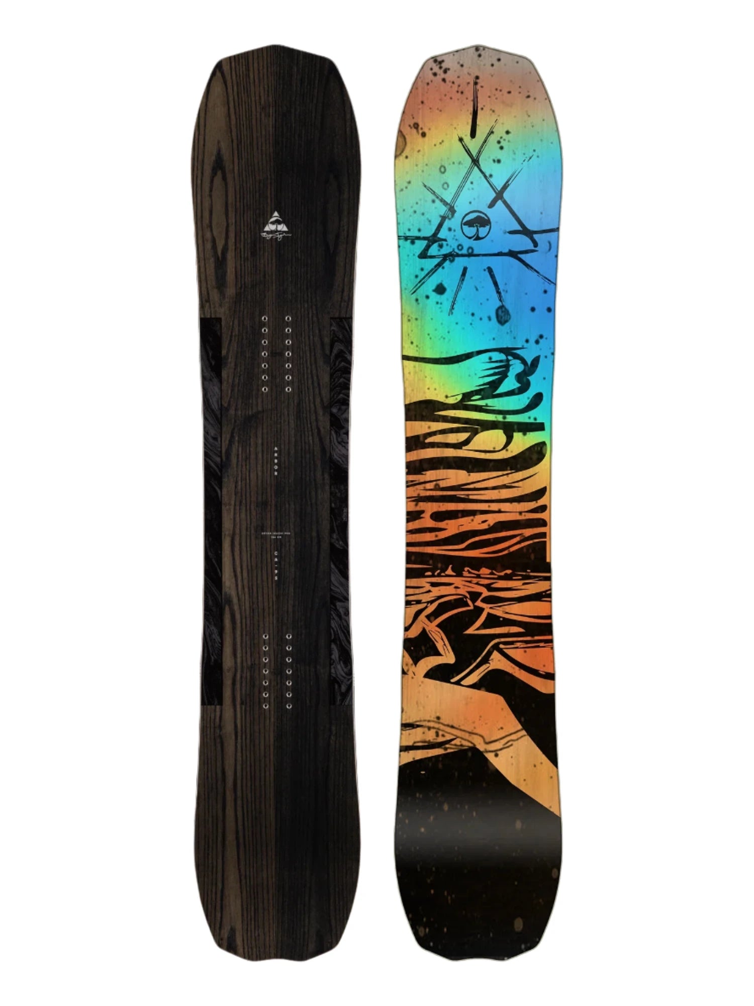 Arbor Bryan Iguchi Pro Camber Snowboard 2025 - Premium All-Mountain Freestyle Snowboard for Men | Perfect for Powder, Park & Backcountry Riding