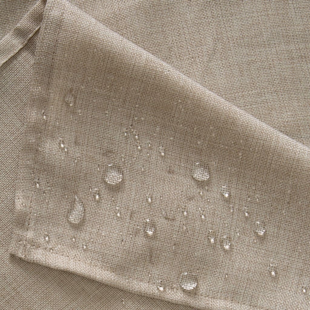 Premium Waterproof Polyester Tablecloth - Heavy Duty Burlap Design for Dining, Parties & Outdoor Events - Spill & Stain Resistant Rectangle Table Cover