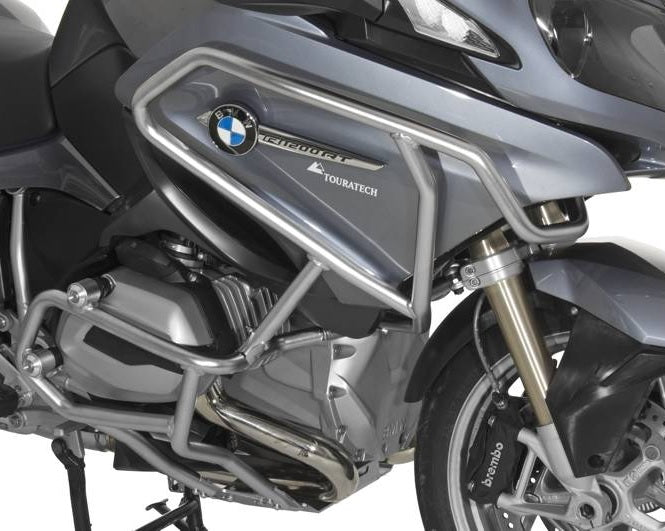 Touratech R1200RT WC (2014) Upper Crash Bars - Heavy Duty Motorcycle Protection for BMW R1200RT - Perfect for Off-Road Adventures & Urban Commuting