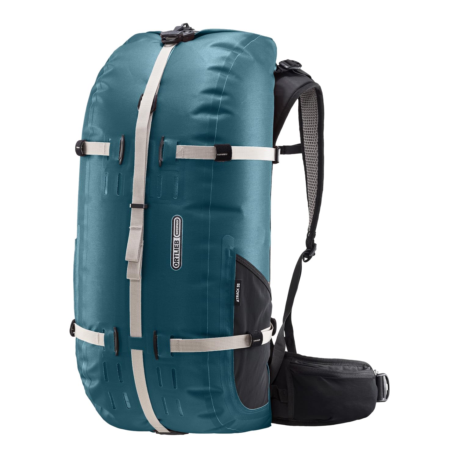 Ortlieb Etrak 35L Waterproof Cycling Backpack - Durable Commuter Bike Bag for Men & Women - Perfect for Urban Cycling, Hiking, and Outdoor Adventures