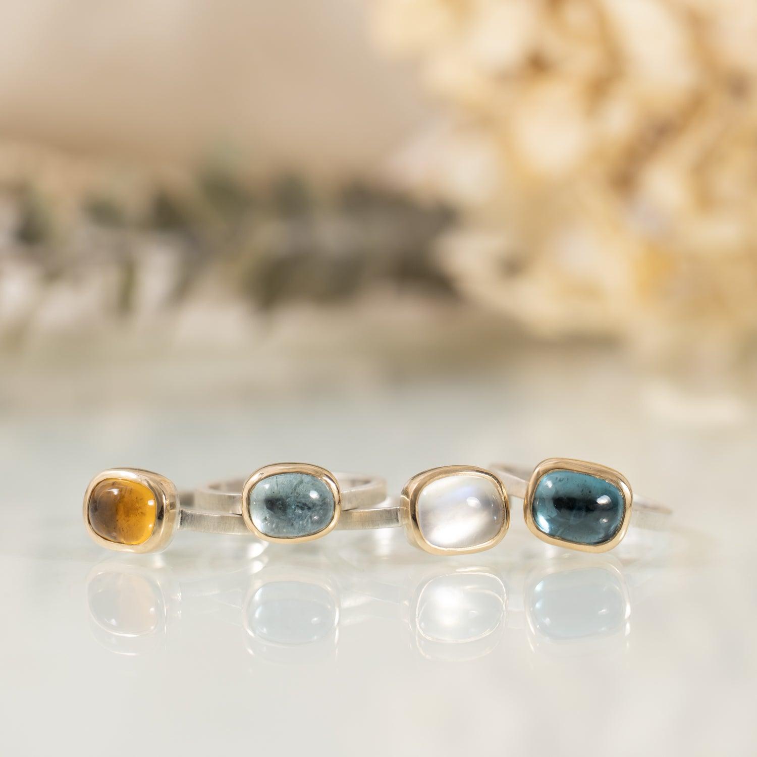 Franny Ring - Elegant & Minimalist Gold Plated Stackable Ring for Women | Perfect for Everyday Wear, Gifts & Special Occasions