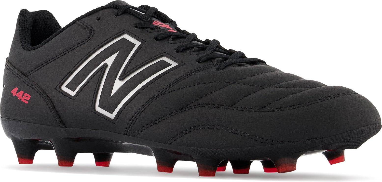 Adidas 442 V2 Team FG Men's Soccer Cleats - Wide Width (2E) Football Shoes for Artificial Grass - Perfect for Training & Matches