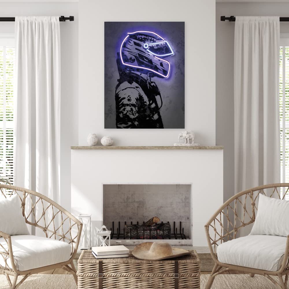 Premium Hamilton 1 Canvas Wall Art by Octavian Mielu - Modern Abstract Painting for Living Room, Bedroom, Office & More - Ready to Hang 42x56 Inches - Perfect for Home Decor, Gifts & Interior Design