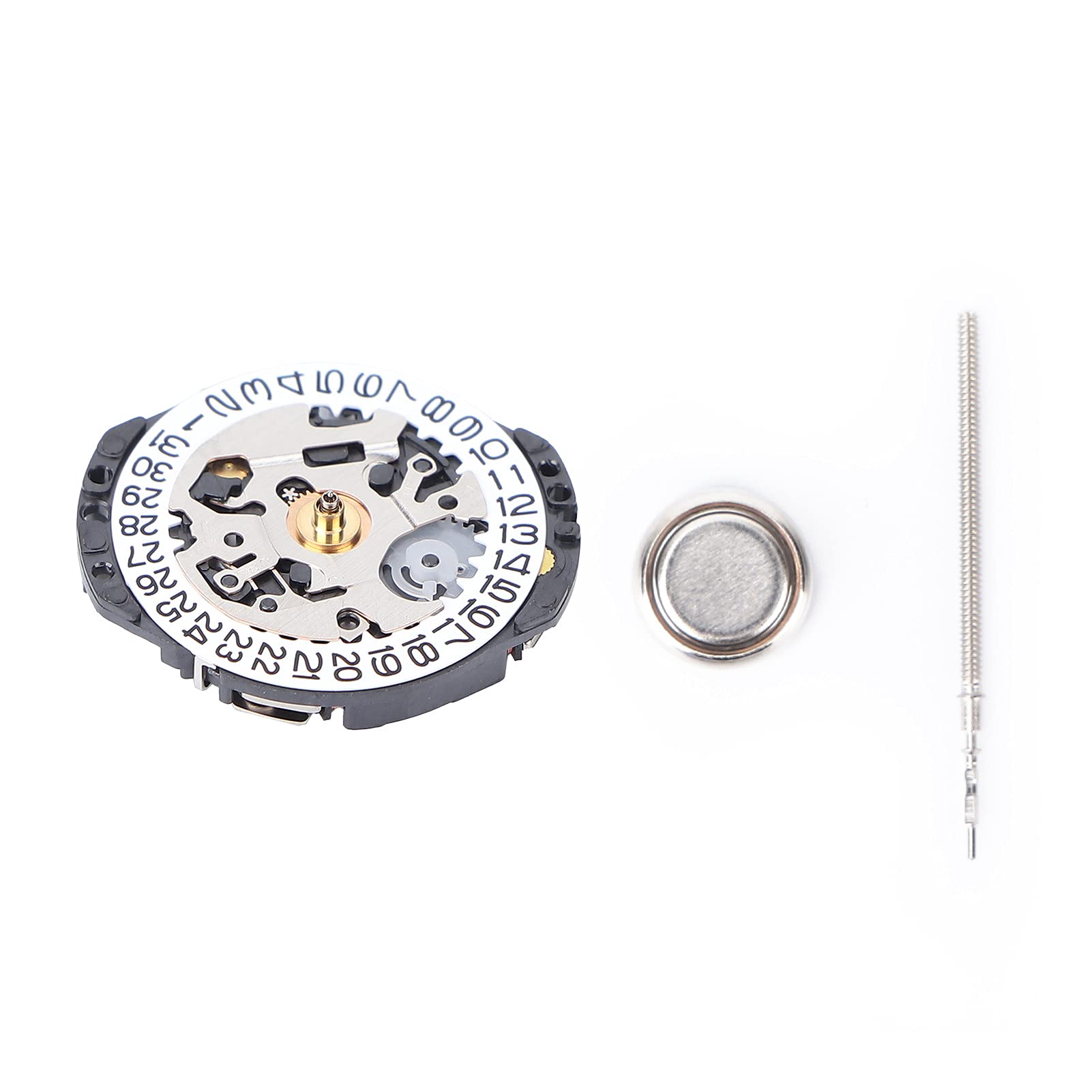 VX82 Watch Movement with Battery - Durable, Compact & Easy to Install Watch Repair Parts for Watch Shops | Perfect for Watchmakers, DIY Repairs & Timepiece Restoration