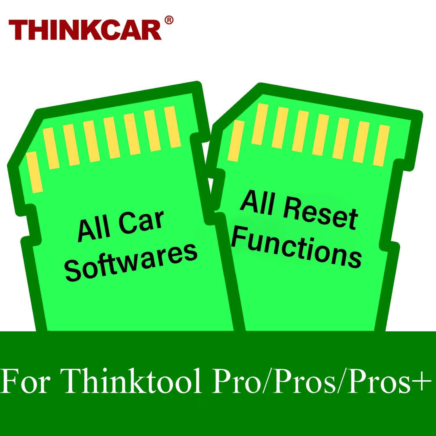 THINKCAR Thinktool Pro/Pros/Pros+ 1 Year Software Renewal Update - Professional Automotive Diagnostic Tool for Mechanics & DIY Car Repair