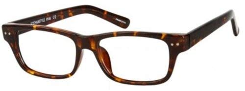 Multi-View Computer Reading Glasses Model 67 - Tortoise Frame +2.0 Strength for Office Work & Screen Time - Blue Light Blocking & Anti-Fatigue Eyewear for Computer Users