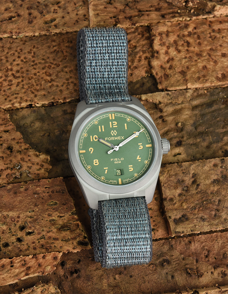 Formex Field Automatic Watch - Sage Green Dial - Pre-Owned Luxury Swiss Timepiece for Men | Perfect for Outdoor Adventures, Business Meetings & Casual Wear
