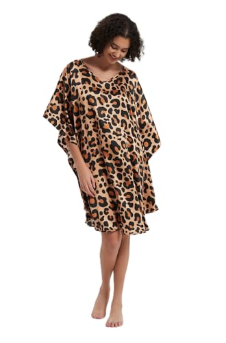 Leopard Print V-neck