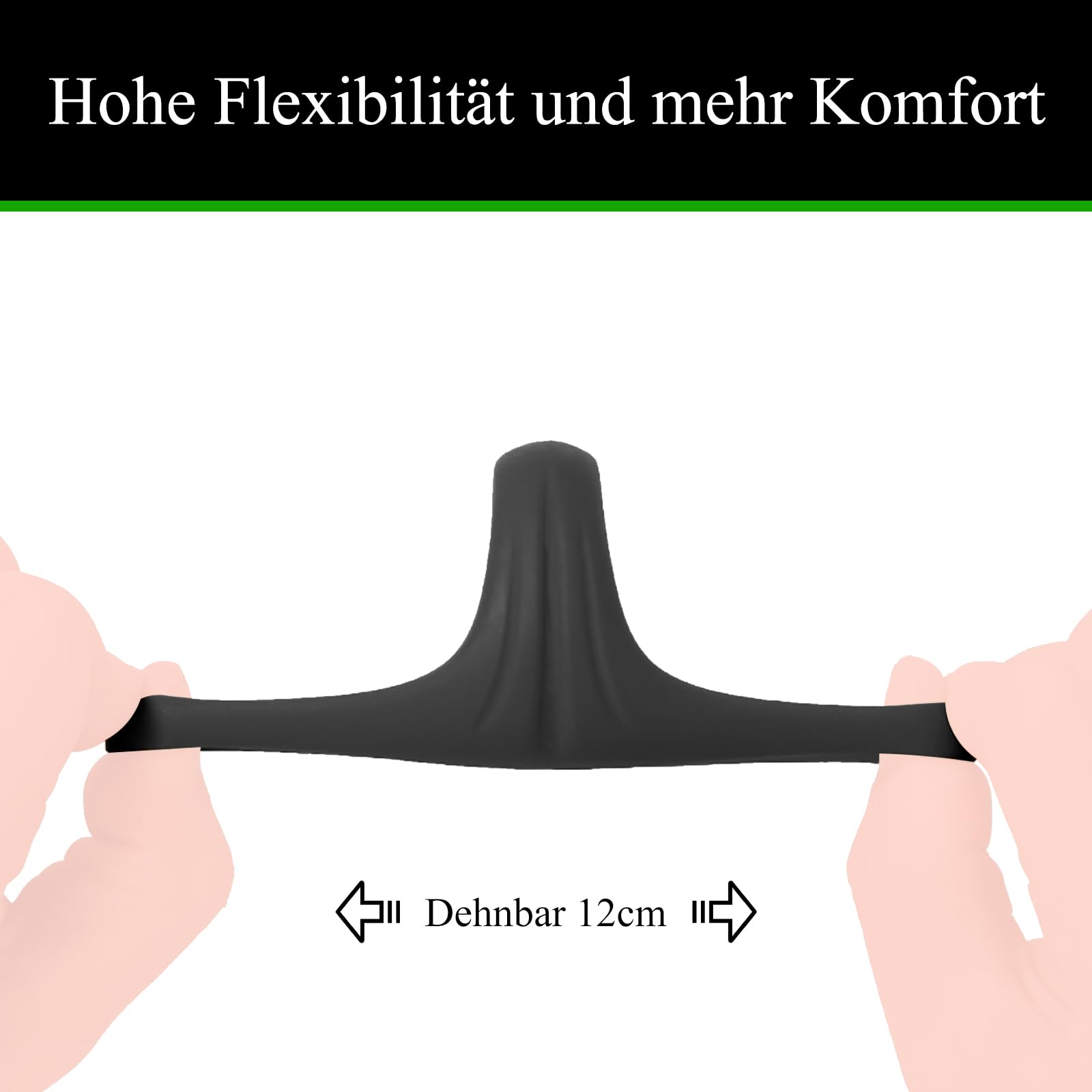 BDSMYOU Adjustable Silicone Penis and Testicle Rings for Men - 3 Pack Liquid Cock Ring Set, Stretchy Comfortable Cockring for Couples, Extreme Sex Toys (Black) - Enhance Pleasure and Stamina for Couples Play