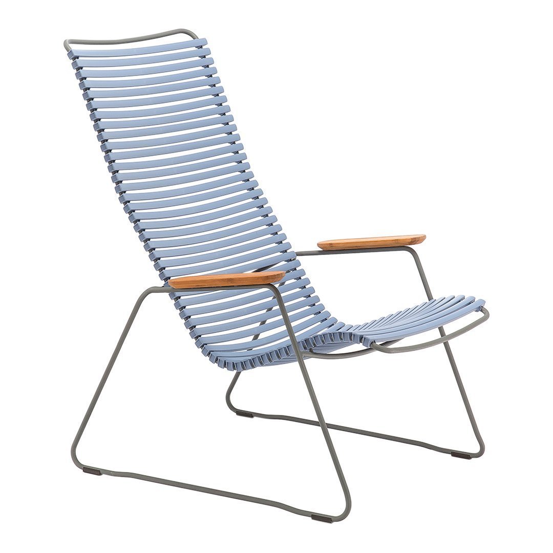Click Outdoor Lounge Chair - Waterproof & Durable Patio Furniture for Poolside, Garden, and Backyard Relaxation