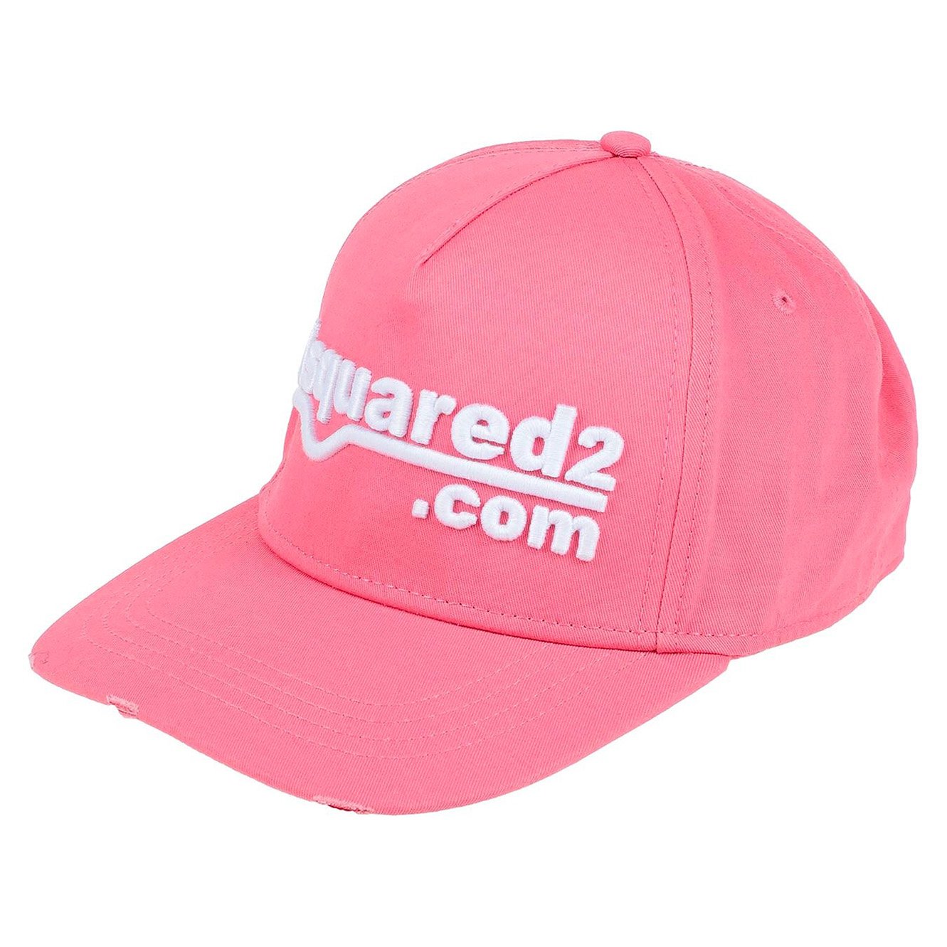 DSQUARED2 Pink Logo Baseball Cap for Women & Men - Fashion Adjustable Snapback Hat for Streetwear, Sports & Outdoor Activities
