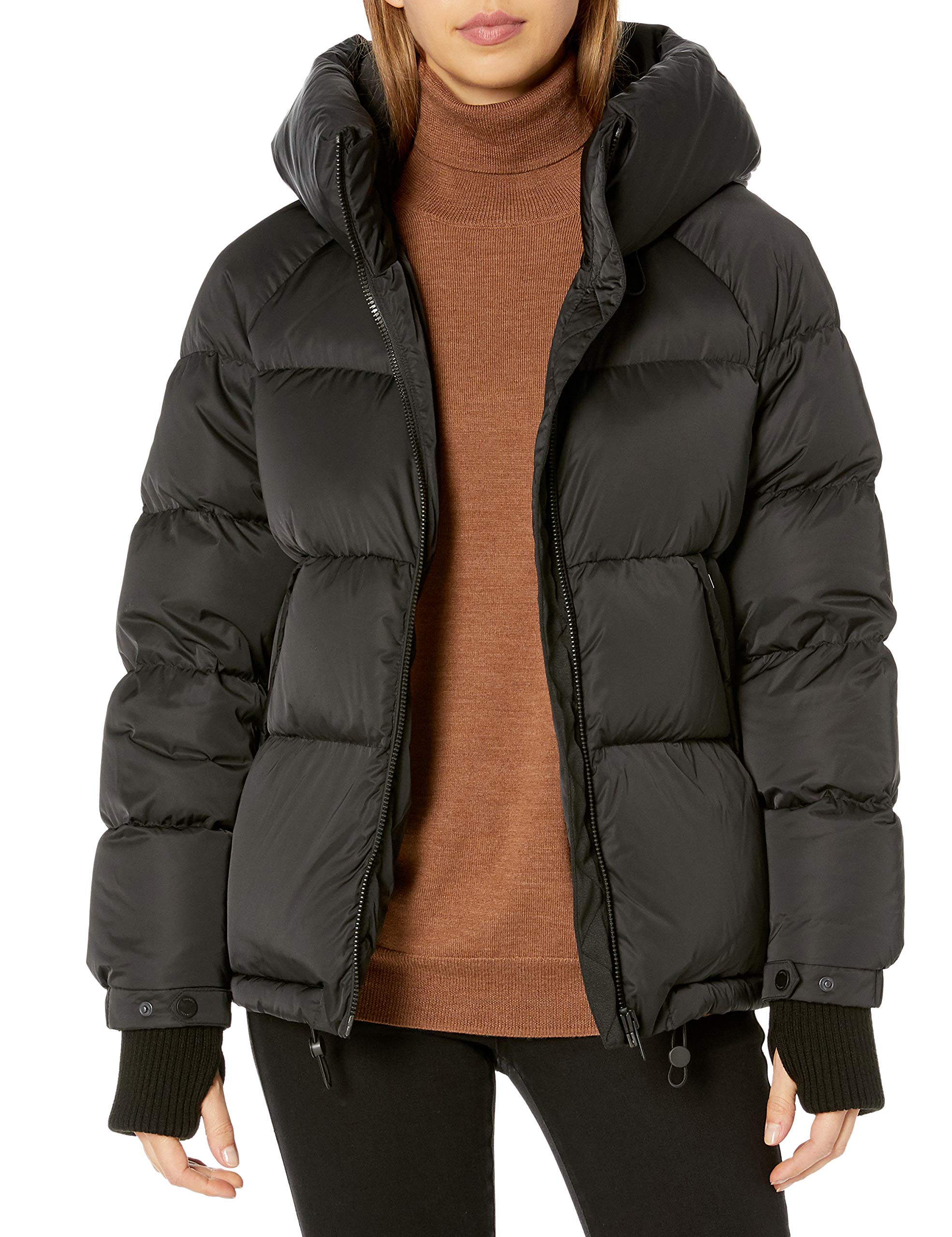 Soia & Kyo Women's Sylvana Down Jacket with Wide Hood - Lightweight Warm Winter Coat for Outdoor Activities, Travel & Daily Wear