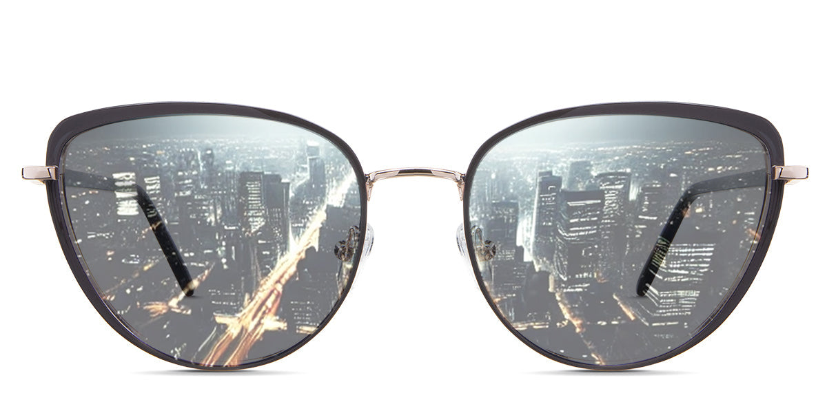 Trinity Women's Prescription Tinted Sunglasses - UV Protection, Polarized Lenses for Driving, Outdoor & Fashion Use