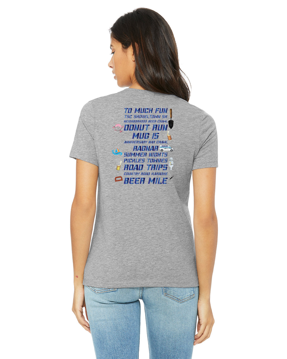 Growlers Women's T-Shirt 6400CVC | Soft Cotton Casual Tee for Everyday Wear | Perfect for Work, Weekend & Lounge Outfits