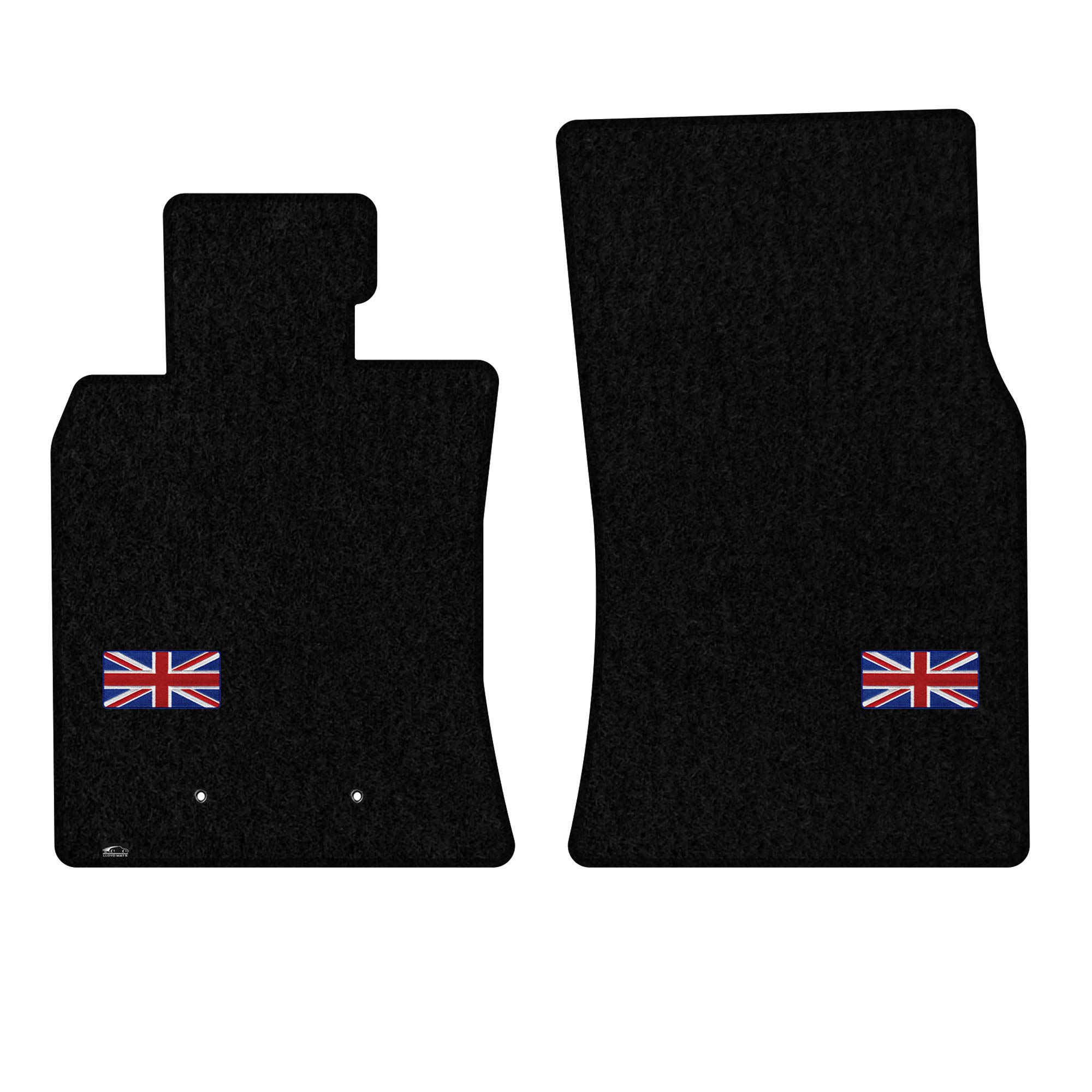 Premium Custom-Fit Carpeted Floor Mats for Mini Cooper Hardtop 2 Door 2014-2023 - Black Front Set (2PC) | All-Weather Protection & Luxury Interior Upgrade for Cars, Trucks & SUVs