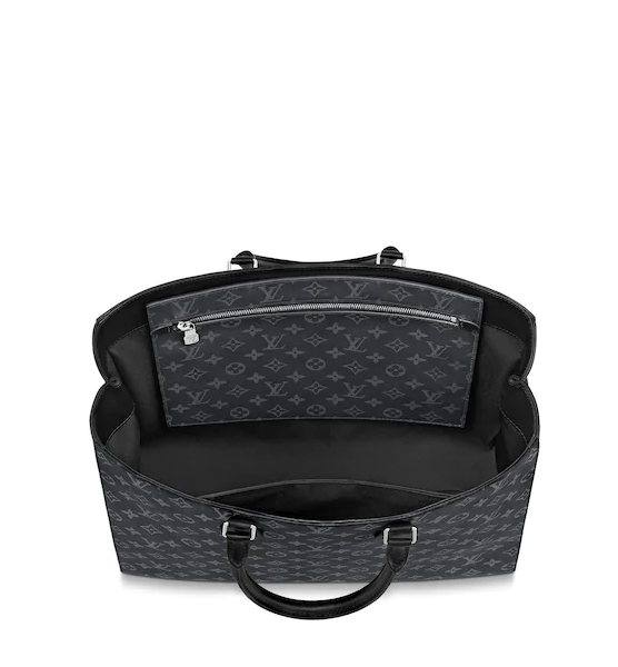 Authentic Louis Vuitton Grand Sac Cobalt Blue Handbag - Luxury Designer Tote for Women | Perfect for Work, Travel & Everyday Use