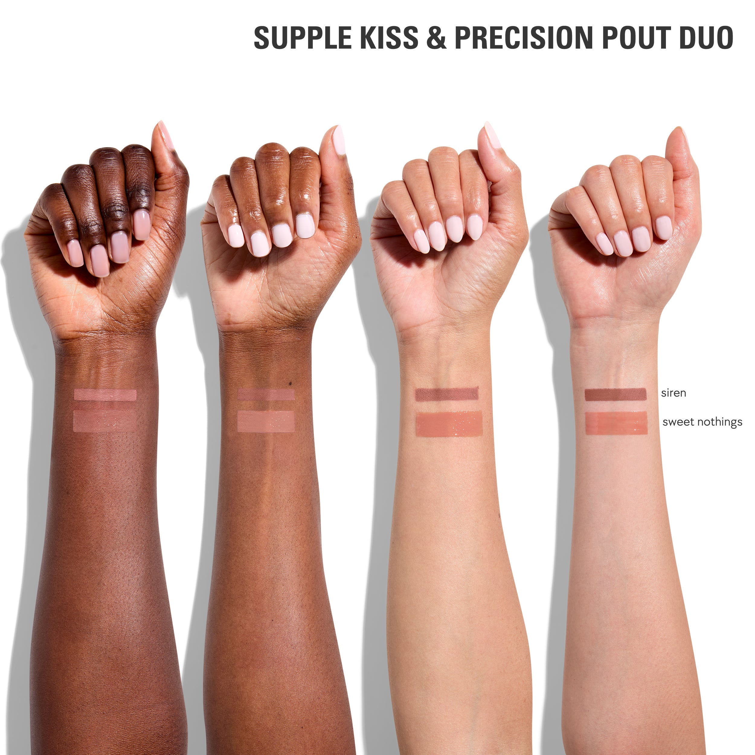 Supple Kiss & Precision Pout Lip Duo Gift Set - Hydrating Lip Gloss & Matte Liquid Lipstick Combo for All-Day Wear | Perfect for Date Night, Parties & Everyday Makeup