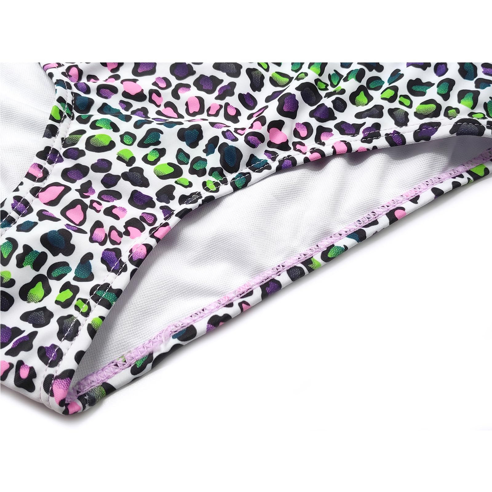 SHEKINI Girls Floral Print Two Piece Swimsuit - Ruffled Bikini Set for Kids, Beach & Pool Party, Summer Vacation Swimwear