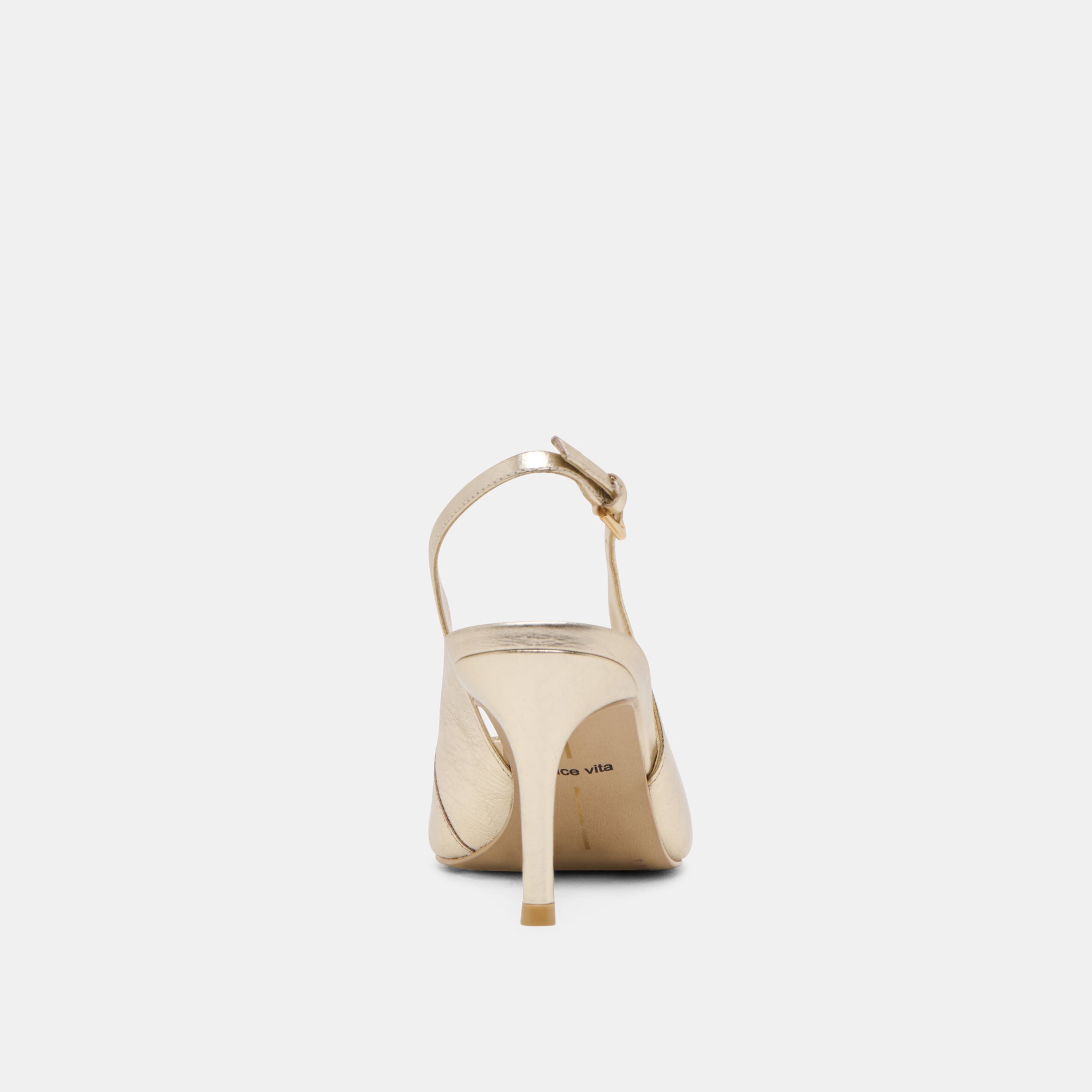 ELASI HEELS Light Gold Crinkle Patent Leather Women's High Heels - Perfect for Parties, Weddings & Evening Events